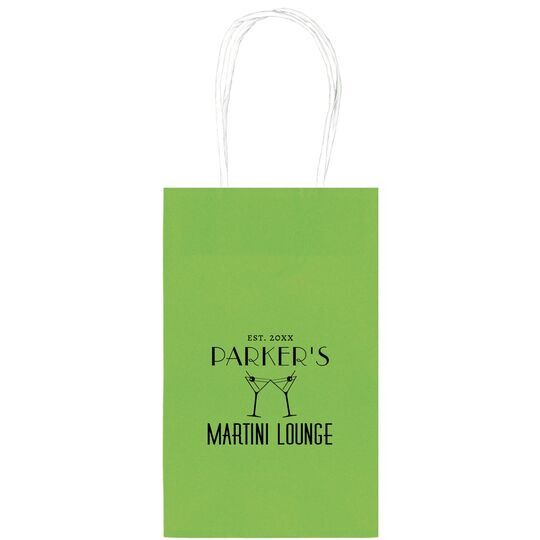 Martini Lounge Medium Twisted Handled Bags